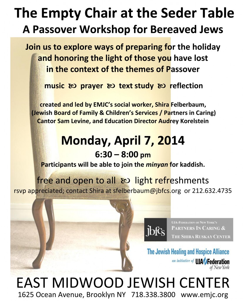 Passover Workshop, Bereaved Jews, April_2014_letter_color